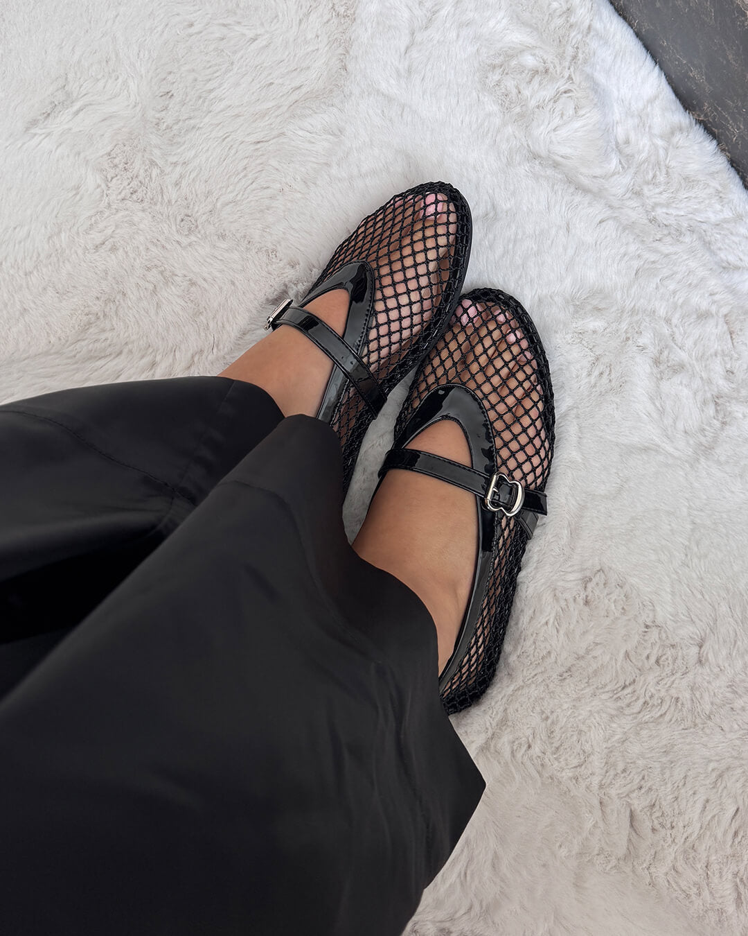 Jalina Women's Ballerinas – Breathable Mesh for All-Day Comfort 5