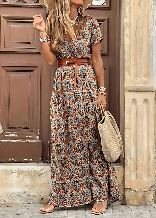 Jalina Women's Boho Maxi Dress – Lightweight Comfort for Summer Fun 4