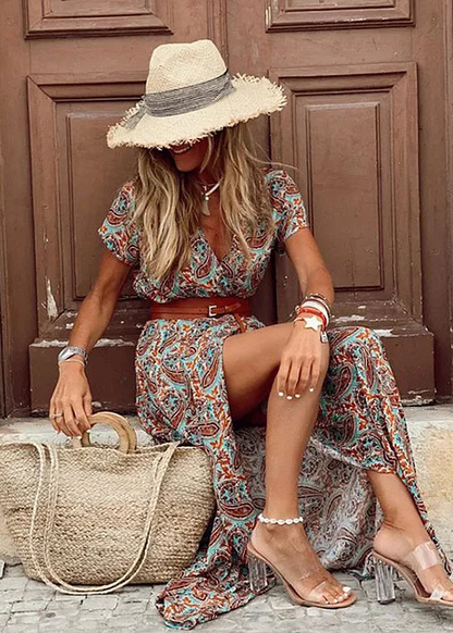 Jalina Women's Boho Maxi Dress – Lightweight Comfort for Summer Fun 6
