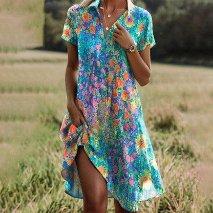 Jolisse Boho Summer Dress – Flowing Comfort and Elegant Style 0