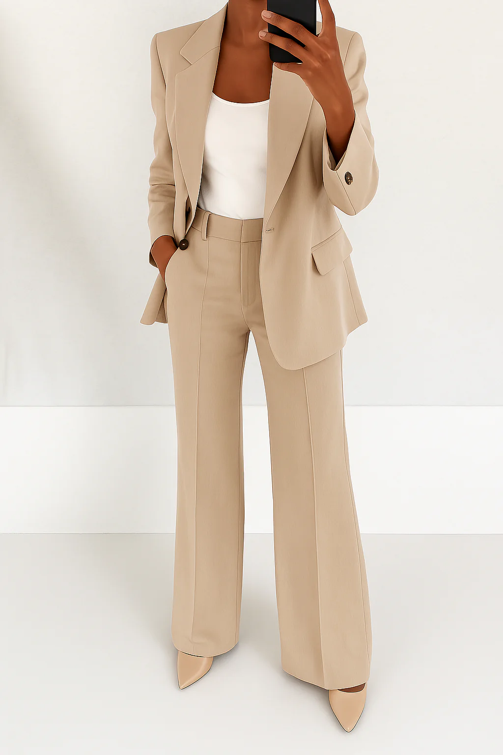 Jora Women's Suit – Tailored Two-Piece Elegance for Versatile Wear 2