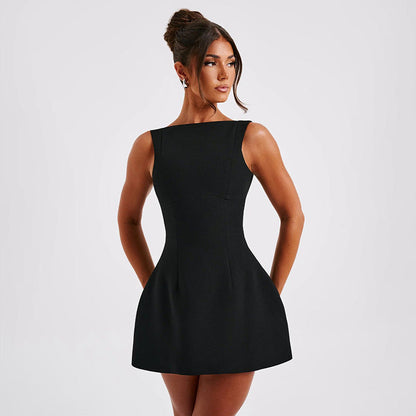 Juna Damen Festliches Kleid – Elegantes Offenes Rücken Design für Besondere Anlässe 4