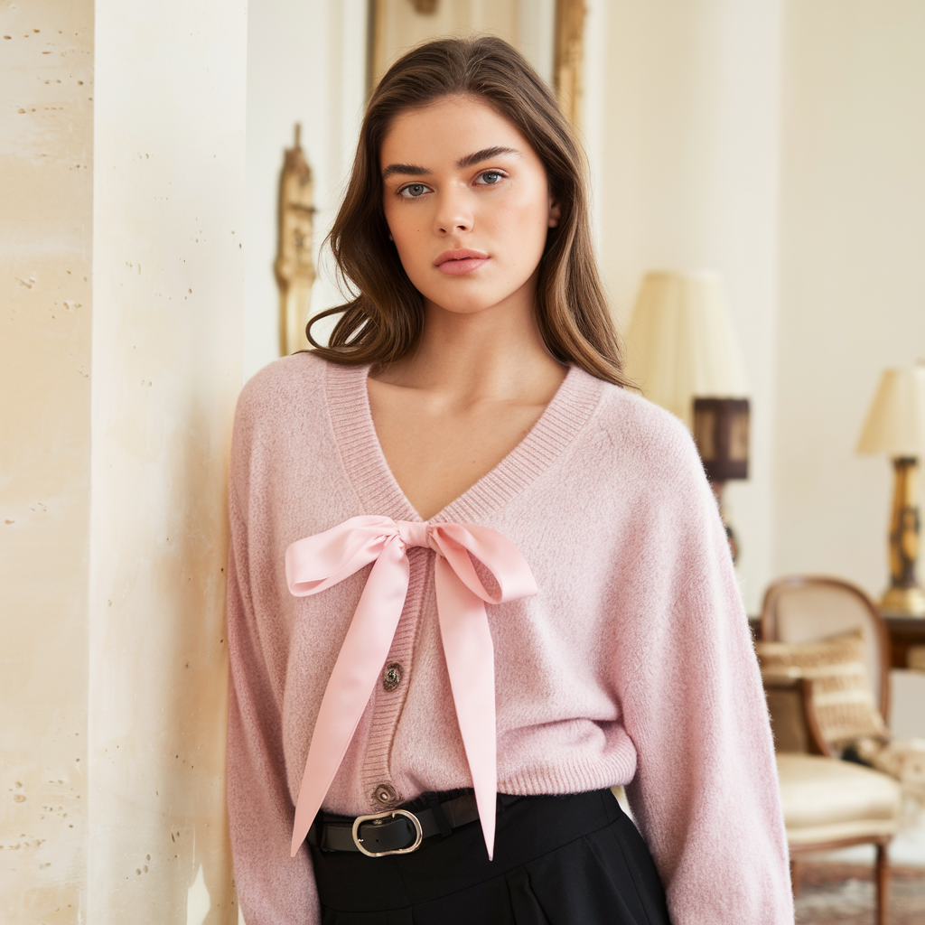 KLEEBLATT Damen Strickjacke – Bequeme Cardigan für Elegante Looks 1