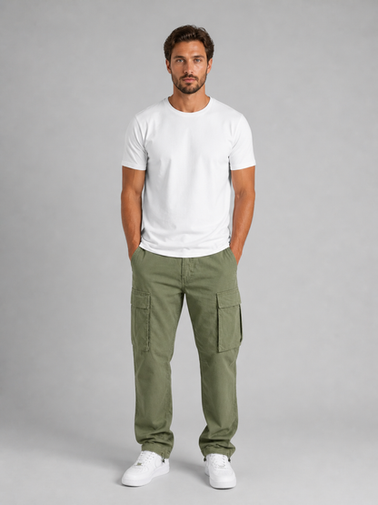 Kairo Men's Cargo Trousers – Relaxed Fit Practical Comfort 1