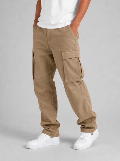 Kairo Men's Cargo Trousers – Relaxed Fit Practical Comfort 5