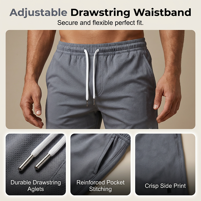 Kairo Men's Set – Breathable Two-Piece Shorts and T-Shirt for Summer 3