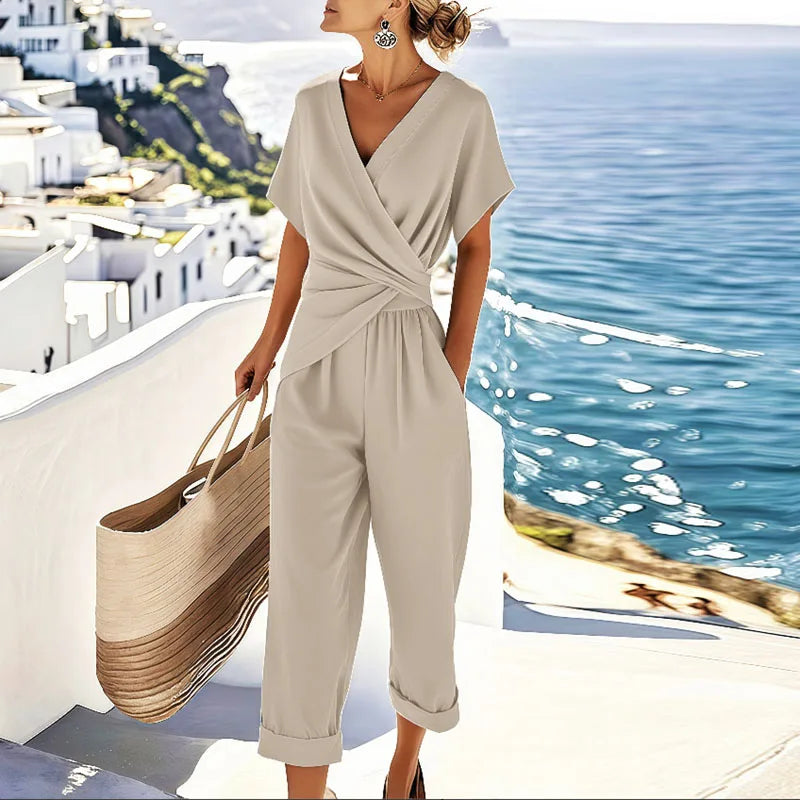 Kendra Women's Set Loungewear – Flattering Wrap Design for Effortless Style 0