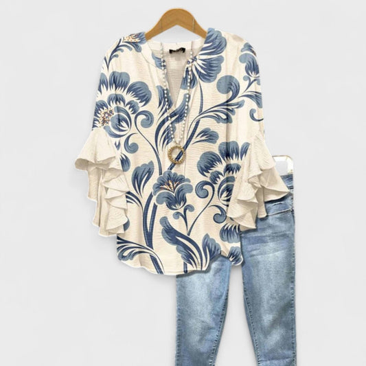 Kora Women's Blouse – Lightweight Airy Comfort for Summer Outings 0