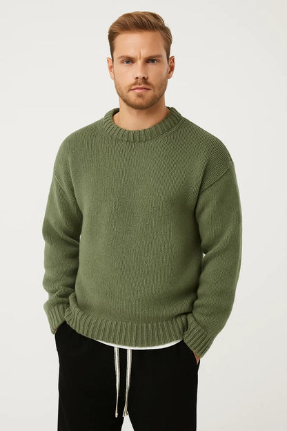 Kraft Herren Oversize-Pullover – Grobstrick für Lässigen Stil 2