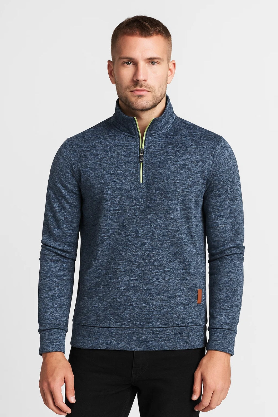 Kraft Herrenpullover – Sportlicher Half-Zip für Bequemen Alltag 2