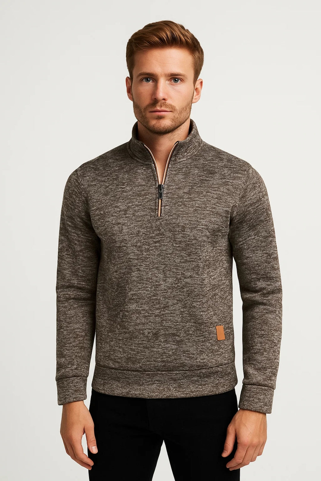 Kraft Herrenpullover – Sportlicher Half-Zip für Bequemen Alltag 3