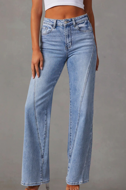 Lana Damen Röhrenjeans – Modische Passform für Stil und Komfort 0