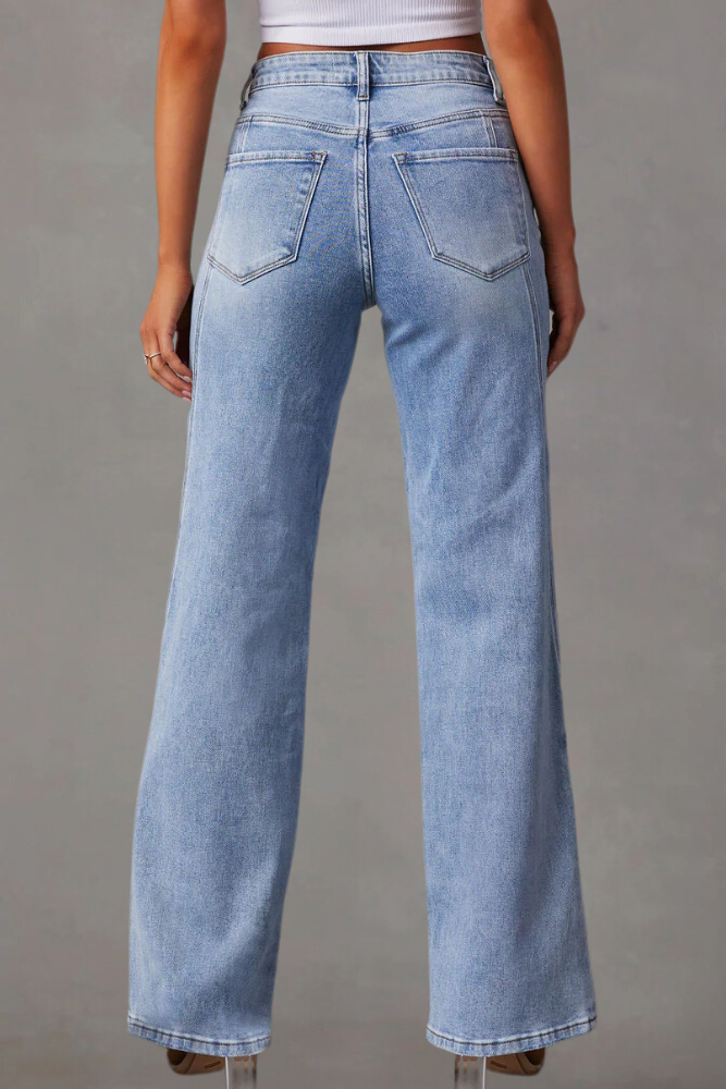 Lana Damen Röhrenjeans – Modische Passform für Stil und Komfort 1