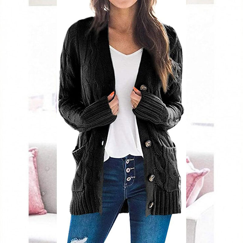 Lara Women's Cozy Knit Sweater – Midi-Length Comfort for Autumn 9