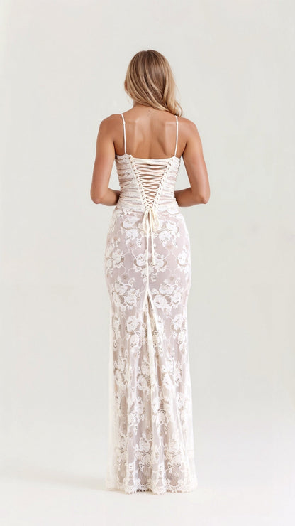 Lina Women's Elegant Dress – Fitted Corset Design for Summer Events 1