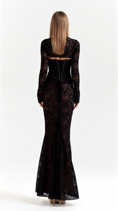Lina Women's Elegant Dress – Fitted Corset Design for Summer Events 4