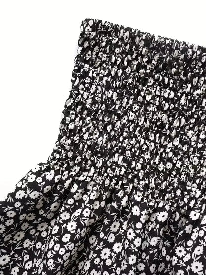 Liora Women's Casual Shorts – Floral High Waist with Comfortable Fit 3