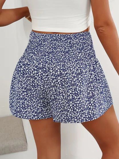 Liora Women's Casual Shorts – Floral High Waist with Comfortable Fit 5