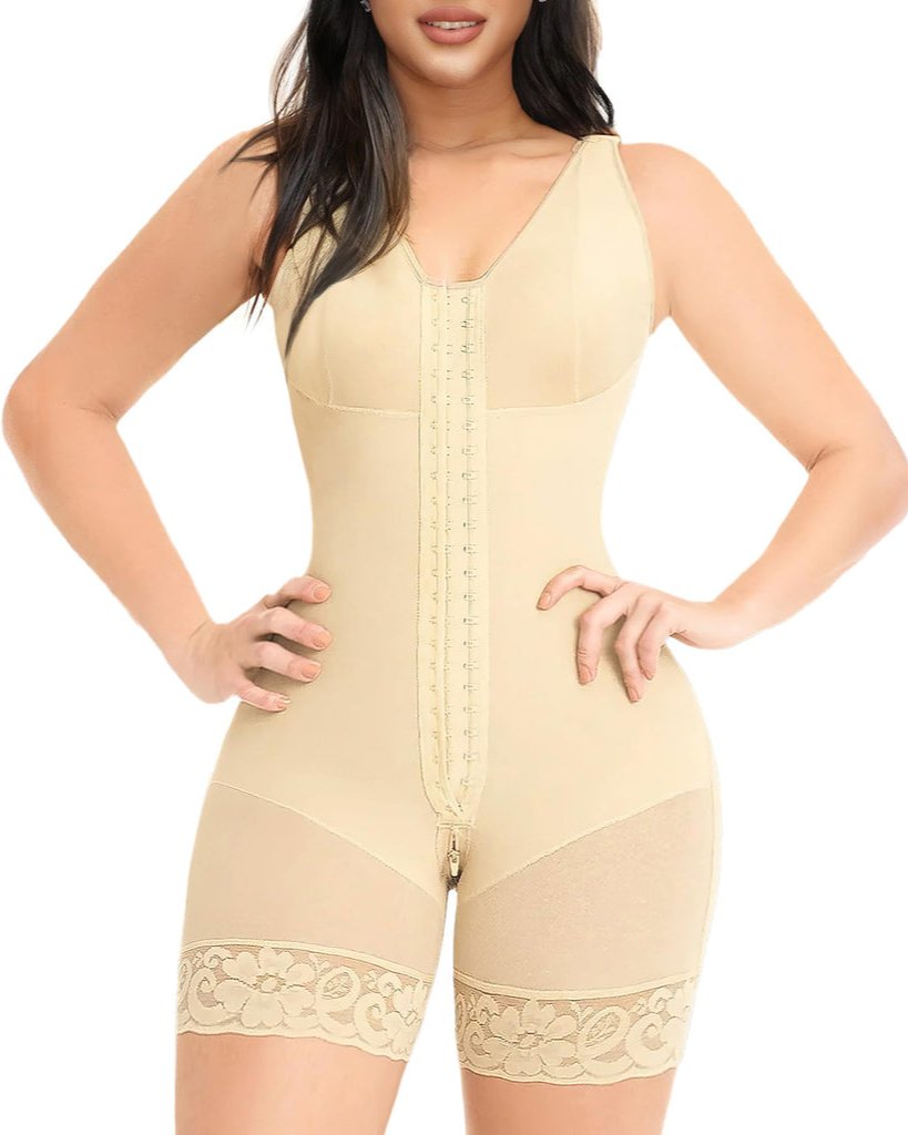 Liora Women's Compression Bodysuit – Sculpting Support for Postpartum Comfort 2