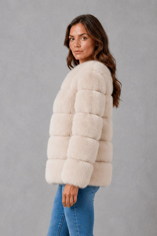 Liora Women's Faux Fur Jacket – Elegant Warmth for Winter Style 1