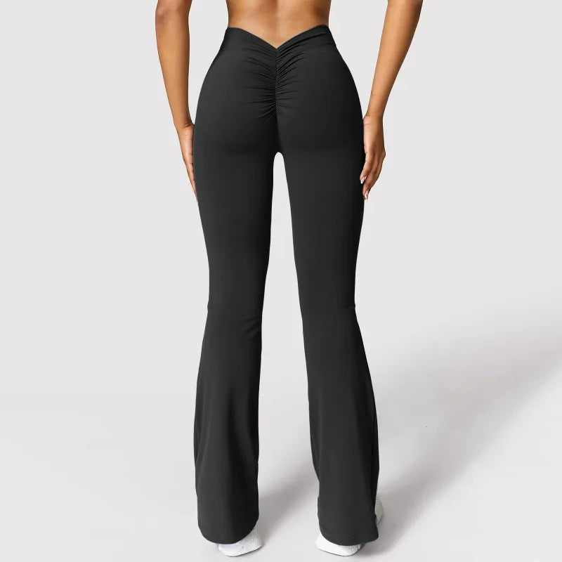Liora Women's High Waist Gym Leggings – Microfiber Slim Fit for Active and Casual Wear 2