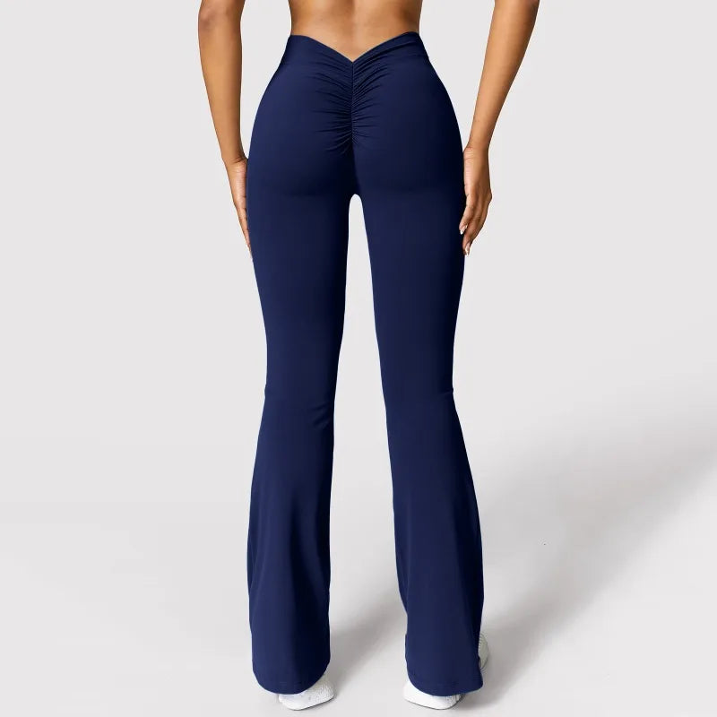 Liora Women's High Waist Gym Leggings – Microfiber Slim Fit for Active and Casual Wear 5