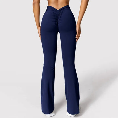 Liora Women's High Waist Gym Leggings – Microfiber Slim Fit for Active and Casual Wear 5