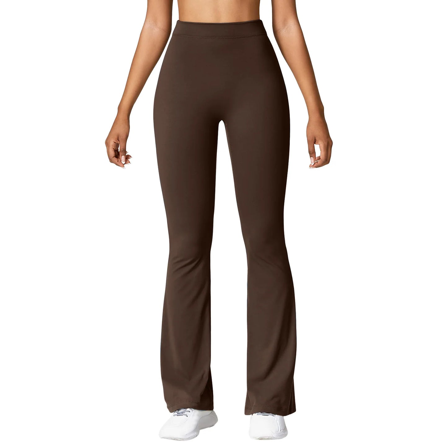 Liora Women's High Waist Gym Leggings – Microfiber Slim Fit for Active and Casual Wear 7