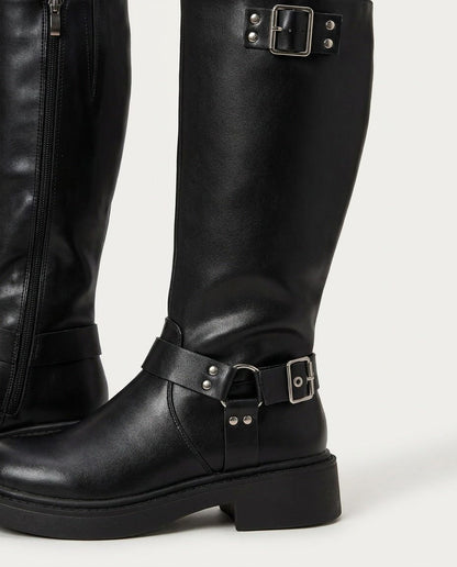 Liora Women's Knee High Boots – Block Heel Stylish Comfort 6