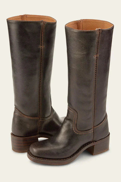 Liora Women's Knee High Riding Boots – Classic Leather Style for Everyday Elegance 7