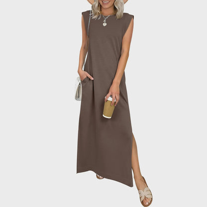 Liora Women's Maxi Dress – Comfortable Flowing Silhouette 12