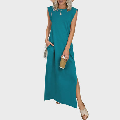 Liora Women's Maxi Dress – Comfortable Flowing Silhouette 15
