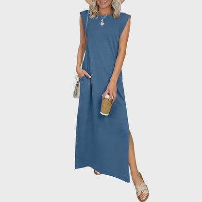 Liora Women's Maxi Dress – Comfortable Flowing Silhouette 17