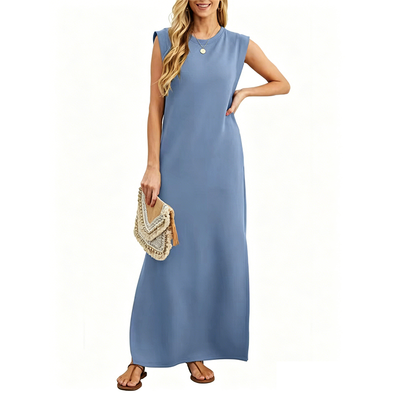 Liora Women's Maxi Dress – Comfortable Flowing Silhouette 5