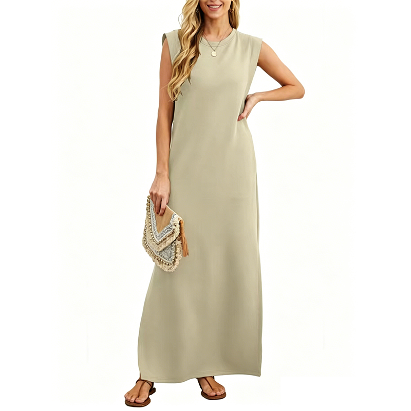 Liora Women's Maxi Dress – Comfortable Flowing Silhouette 6