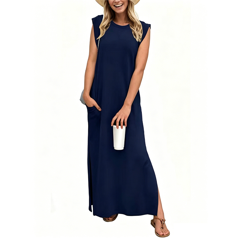 Liora Women's Maxi Dress – Comfortable Flowing Silhouette 7