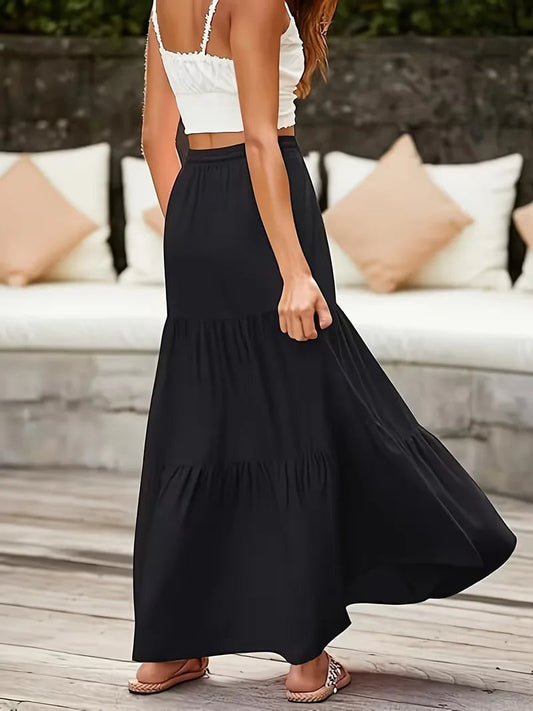 Liora Women's Maxi Skirt – Flowy Design for Effortless Summer Style 1