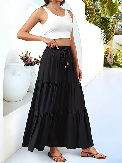 Liora Women's Maxi Skirt – Flowy Design for Effortless Summer Style 2