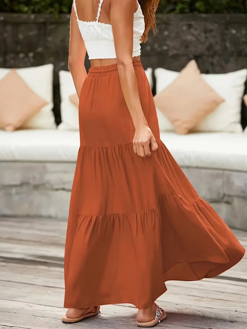 Liora Women's Maxi Skirt – Flowy Design for Effortless Summer Style 5