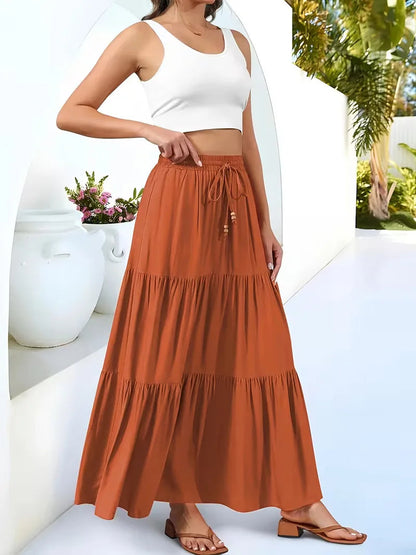 Liora Women's Maxi Skirt – Flowy Design for Effortless Summer Style 6