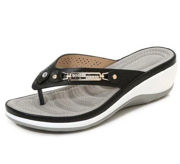 Liora Women's Orthopedic Flip Flops – Stylish Arch Support for Summer Comfort 6
