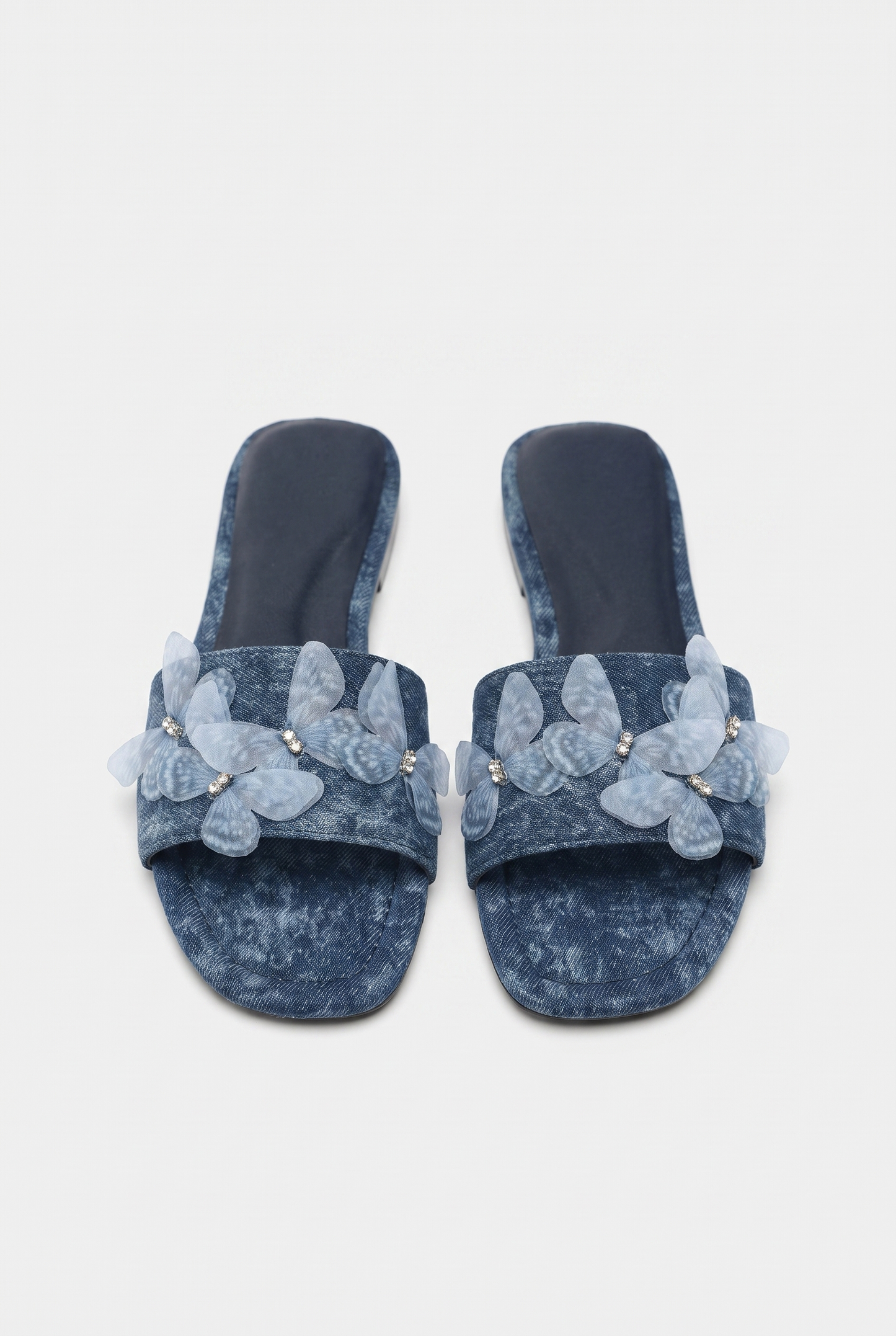 Liora Women's Sandals – Soft Denim Comfort for Casual Summer Wear 0