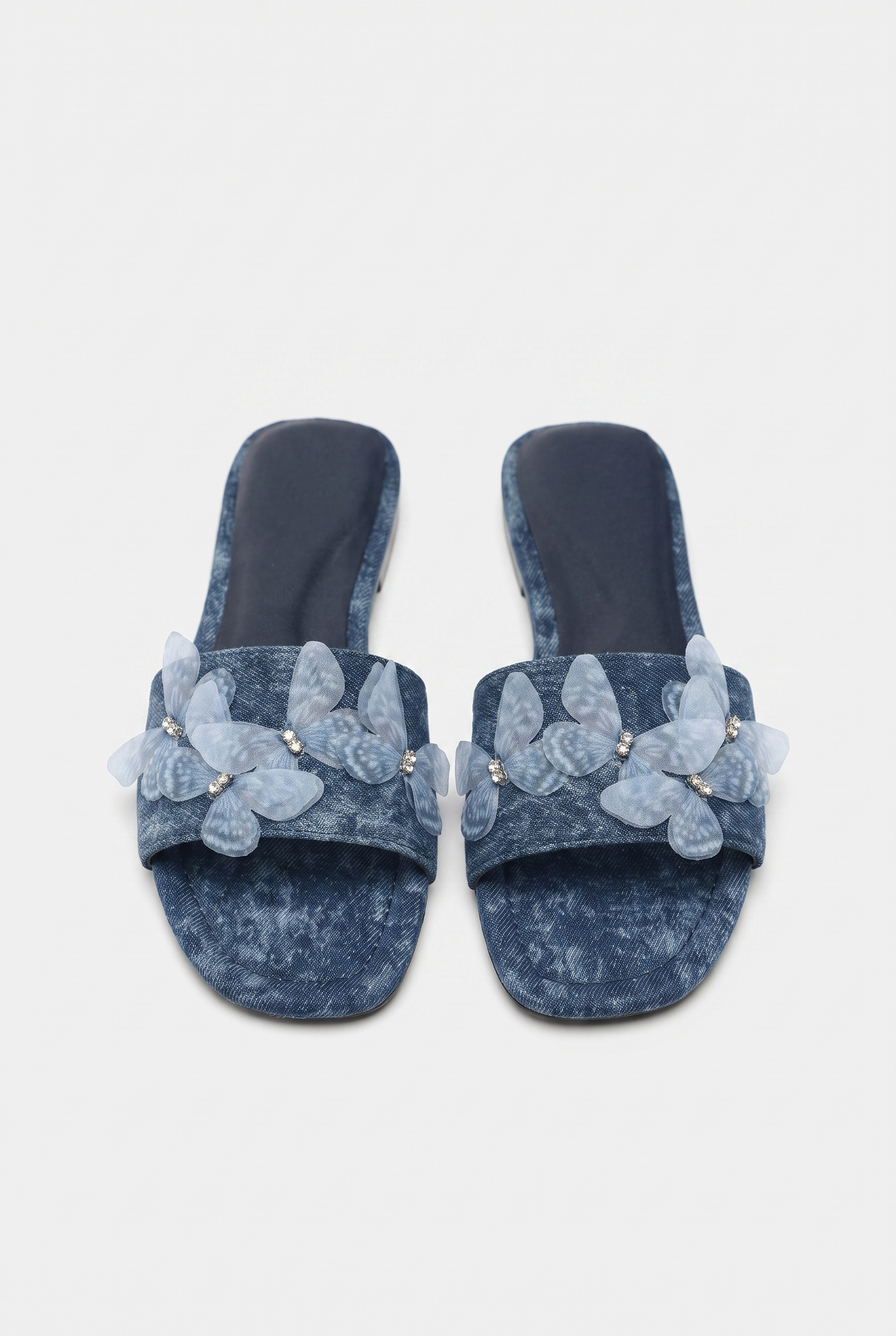 Liora Women's Sandals – Soft Denim Comfort for Casual Summer Wear 0
