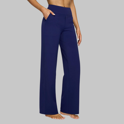 Liora Women's Stretch Trousers – Comfortable Fit Soft Fabric 12