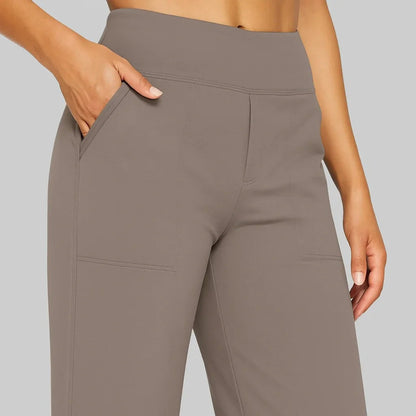 Liora Women's Stretch Trousers – Comfortable Fit Soft Fabric 3