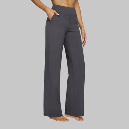 Liora Women's Stretch Trousers – Comfortable Fit Soft Fabric 6