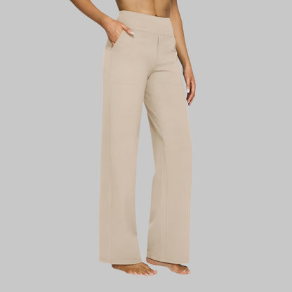 Liora Women's Stretch Trousers – Comfortable Fit Soft Fabric 7
