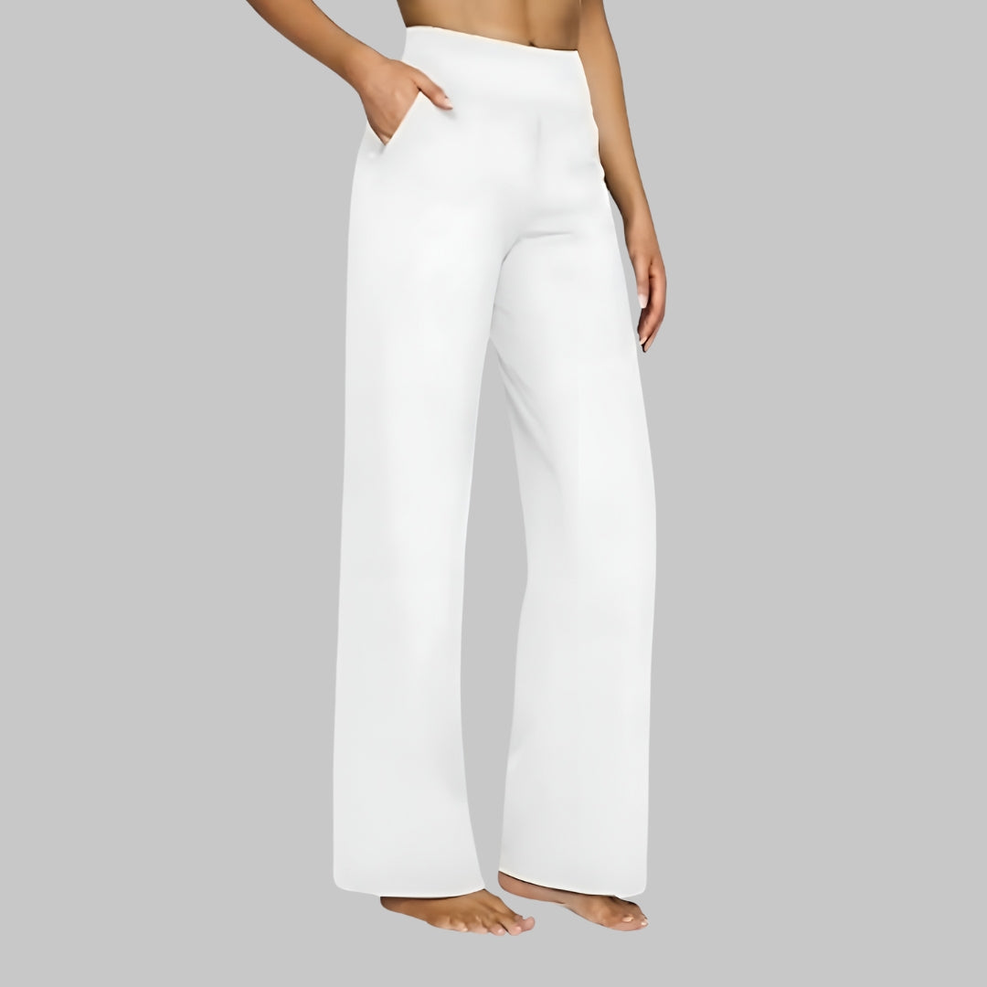 Liora Women's Stretch Trousers – Comfortable Fit Soft Fabric 8