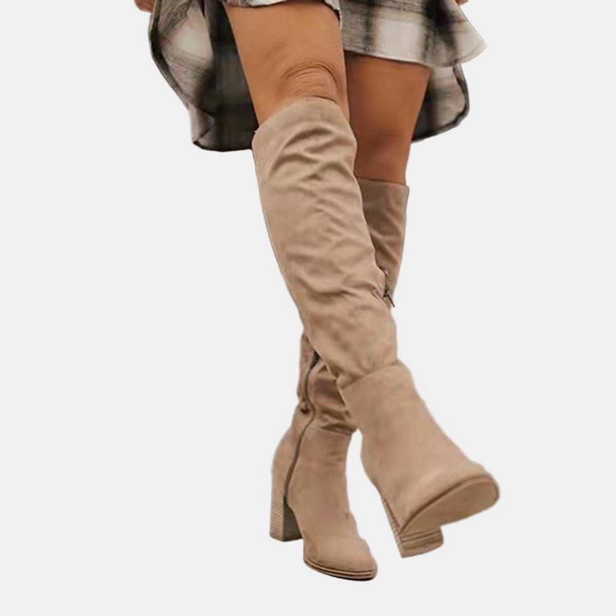 Liora Women's Thigh High Boots – Stylish Over-the-Knee Design for All-Day Comfort 0