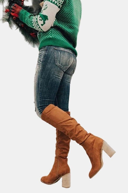 Liora Women's Thigh High Boots – Stylish Over-the-Knee Design for All-Day Comfort 4